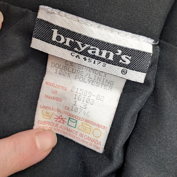 Vintage Pencil Skirt size 13 - Picture 4 of 5